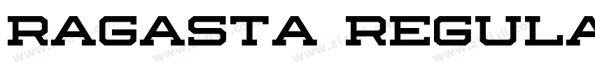 Ragasta Regular字体转换